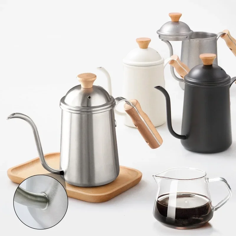 650ML Hand Brewed Coffee Pot L - Camp Percolator Coffee avaliação e preço