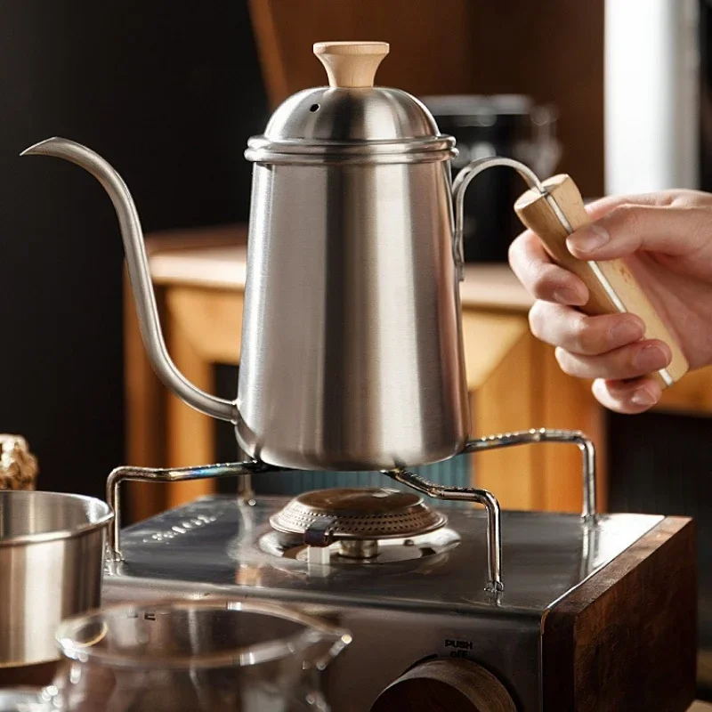 650ML Hand Brewed Coffee Pot L - Camp Percolator Coffee avaliação e preço