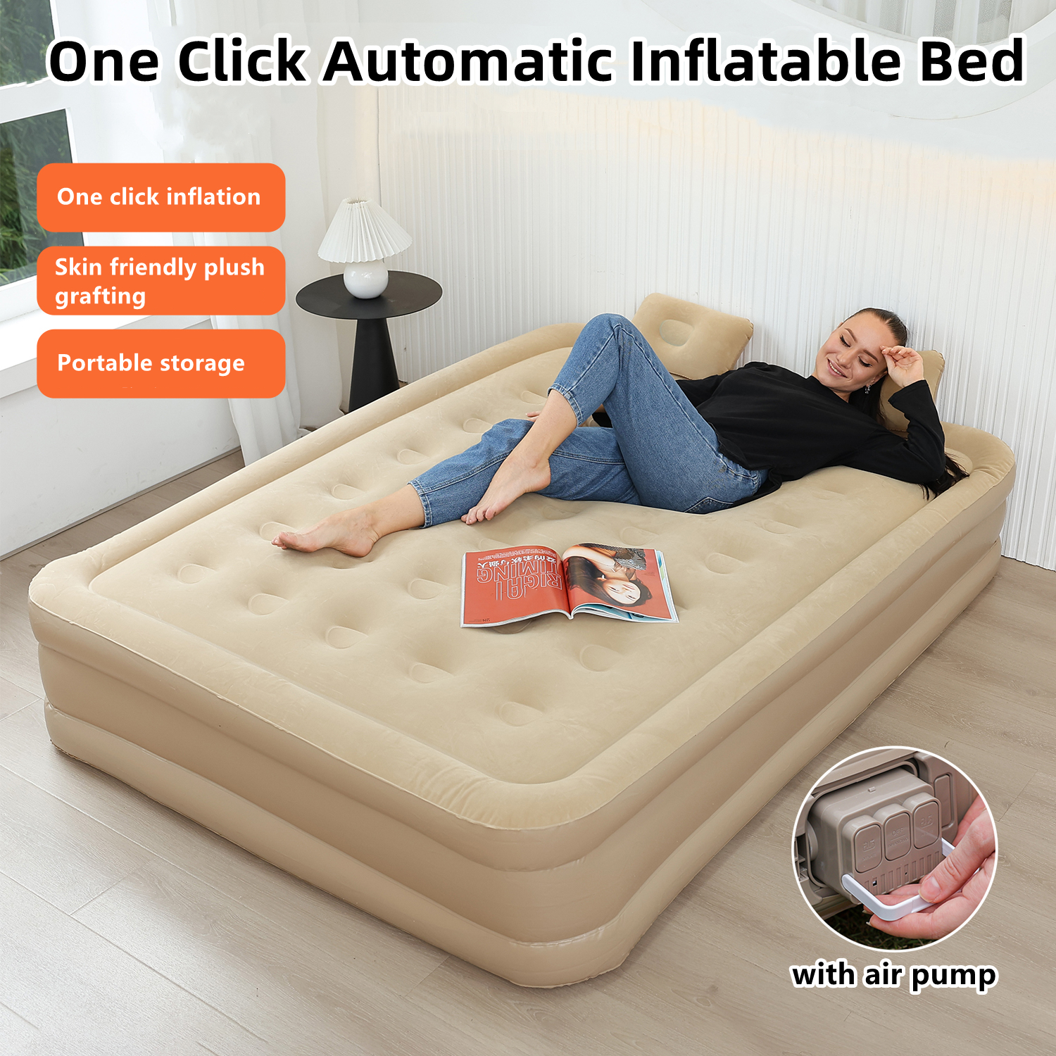 Interior Air Mattress Glamping - Outdoor Camping And Glamping avaliação e preço