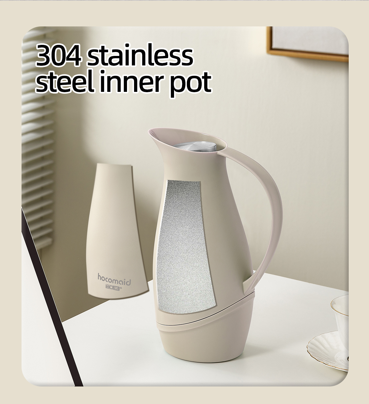 Vacuum-insulated flask with a  - Vacuum Insulated Flask avaliação e preço