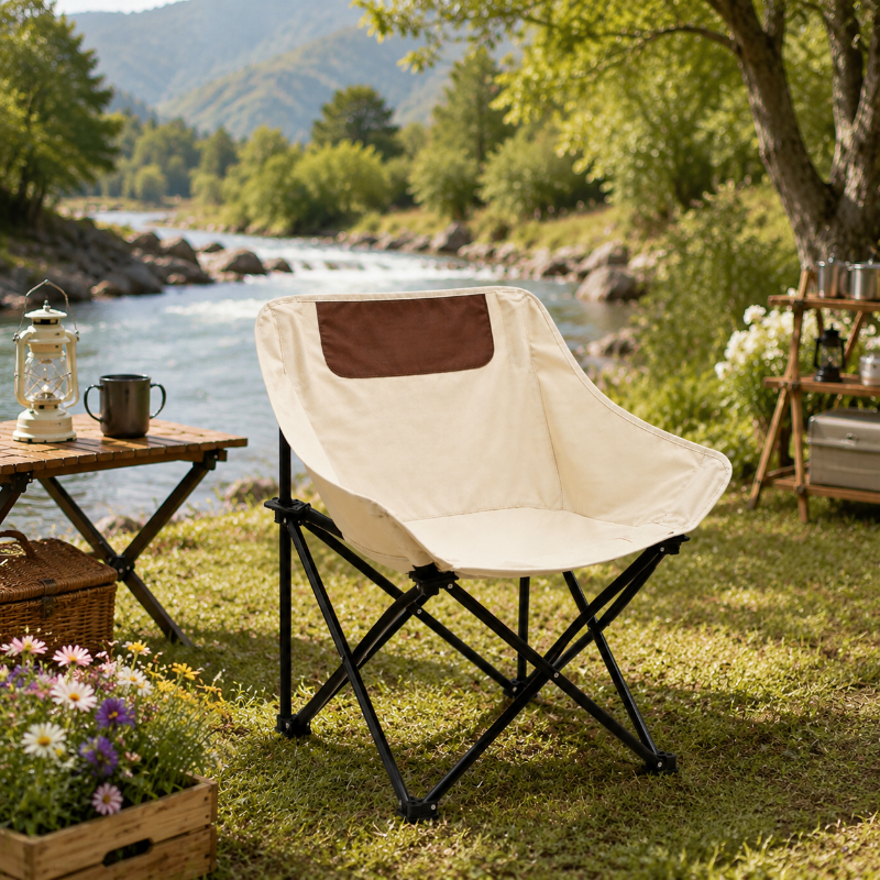 Portable Camping Chair, Foldab - Outdoor Camping Chairs Folding avaliação e preço