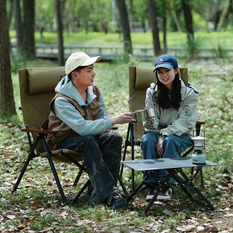 Folding High Back Beach Campin - Outdoor Camping Chairs Folding avaliação e preço