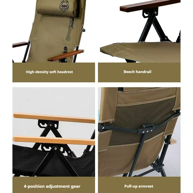 Folding High Back Beach Campin - Outdoor Camping Chairs Folding avaliação e preço