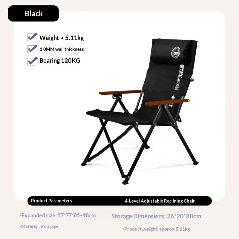 Folding High Back Beach Campin - Outdoor Camping Chairs Folding avaliação e preço