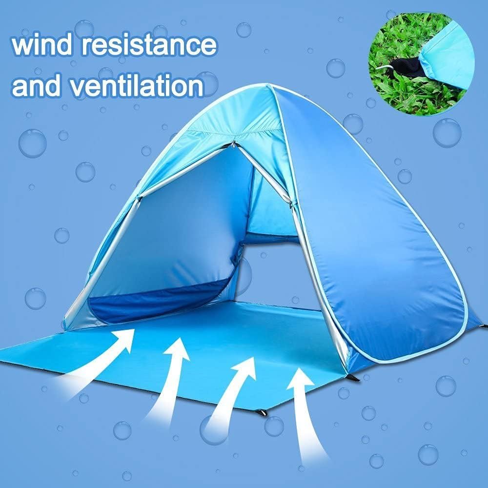 Pop Up Beach Tent Shade Sun Sh - Outdoor Camping Activities For Adults avaliação e preço