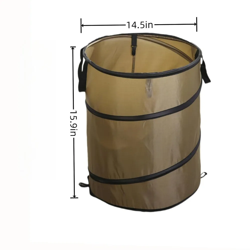 1pc Pop-up Trash Can Outdoor P - Outdoor Camping Bin avaliação e preço