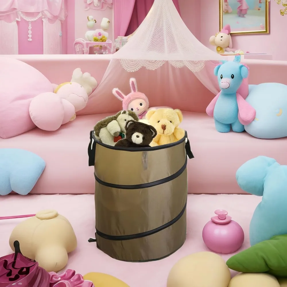 1pc Pop-up Trash Can Outdoor P - Outdoor Camping Bin avaliação e preço