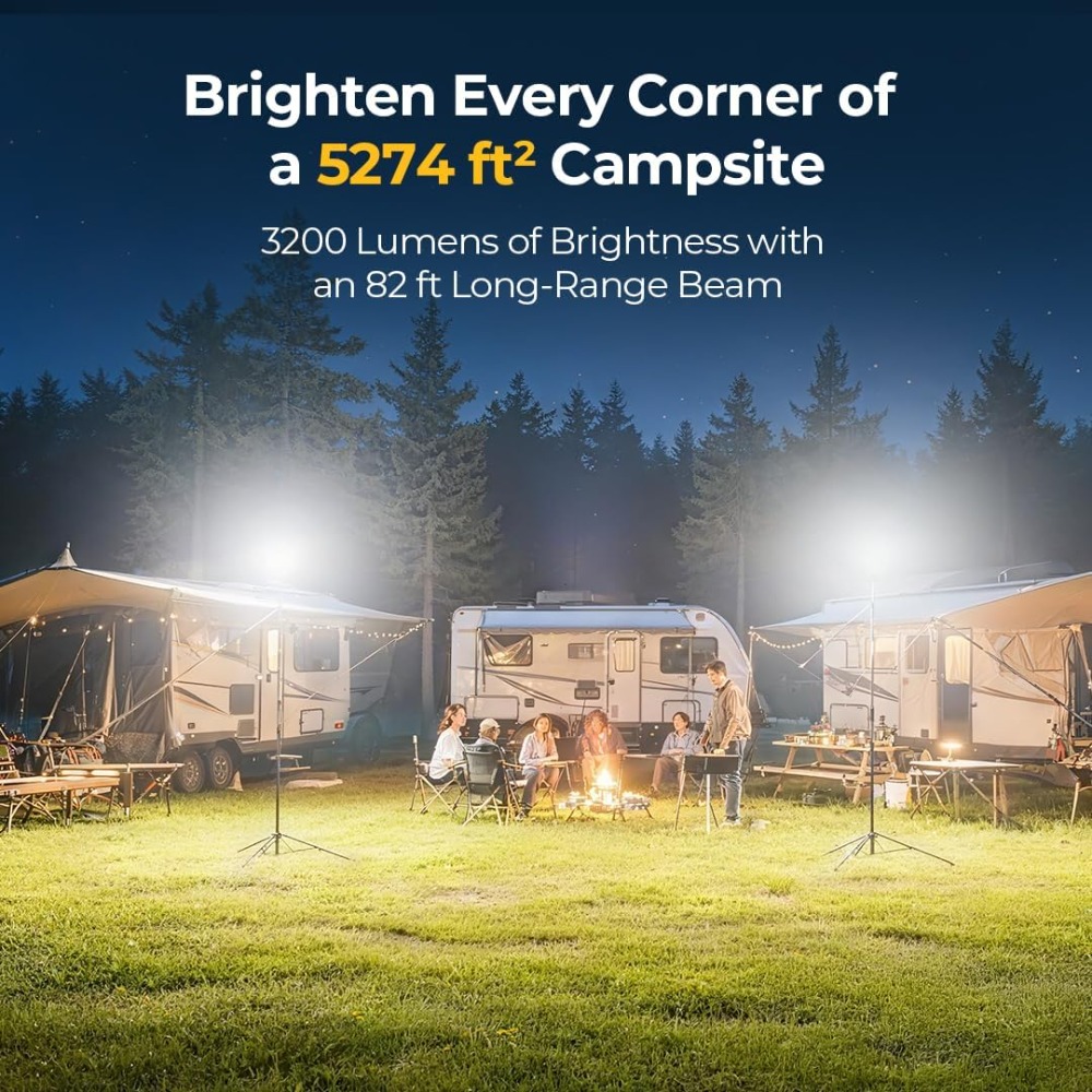 3200 Lumen Telescoping Camping - Camping Lantern avaliação e preço
