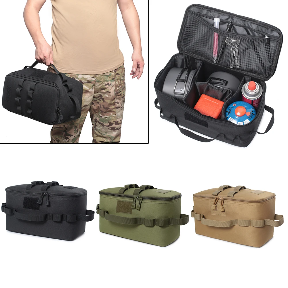 Tactical Pouch Camping Storage - Outdoor Camping Utensils avaliação e preço