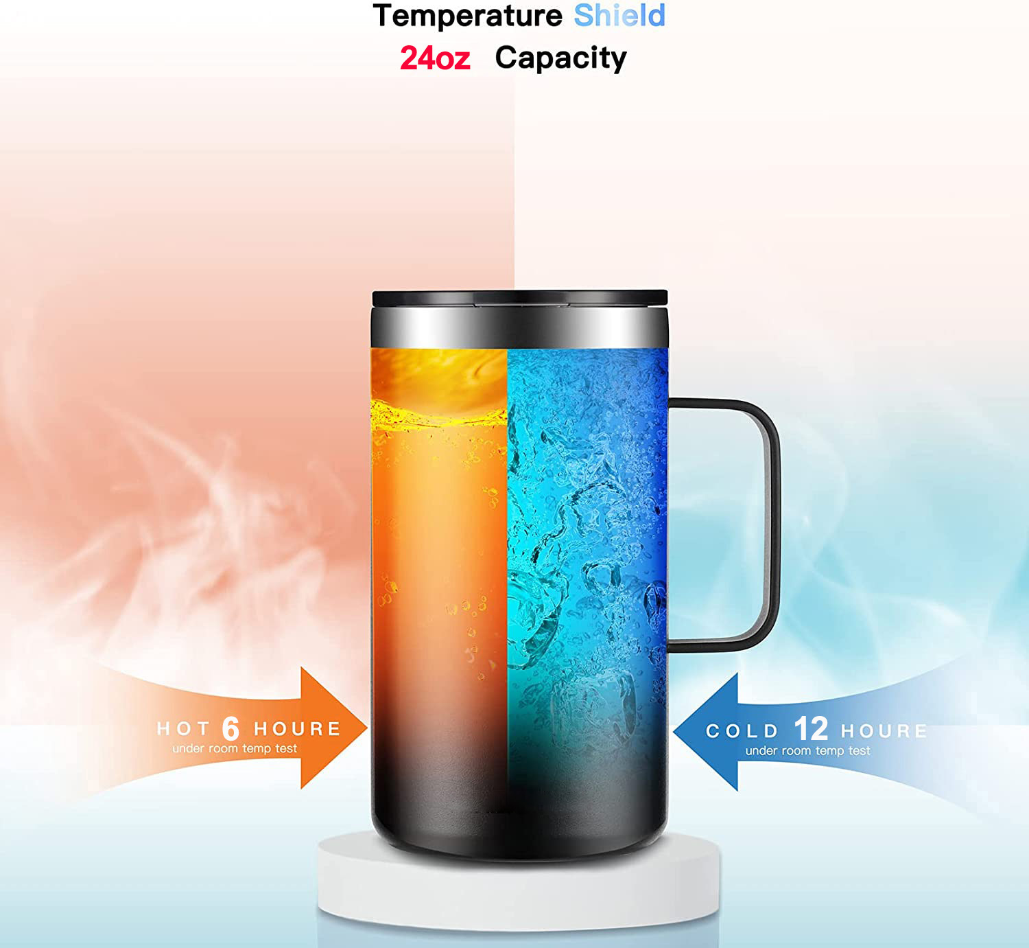 680ml Stainless Steel Coffee C - Vacuum Insulated Flask avaliação e preço