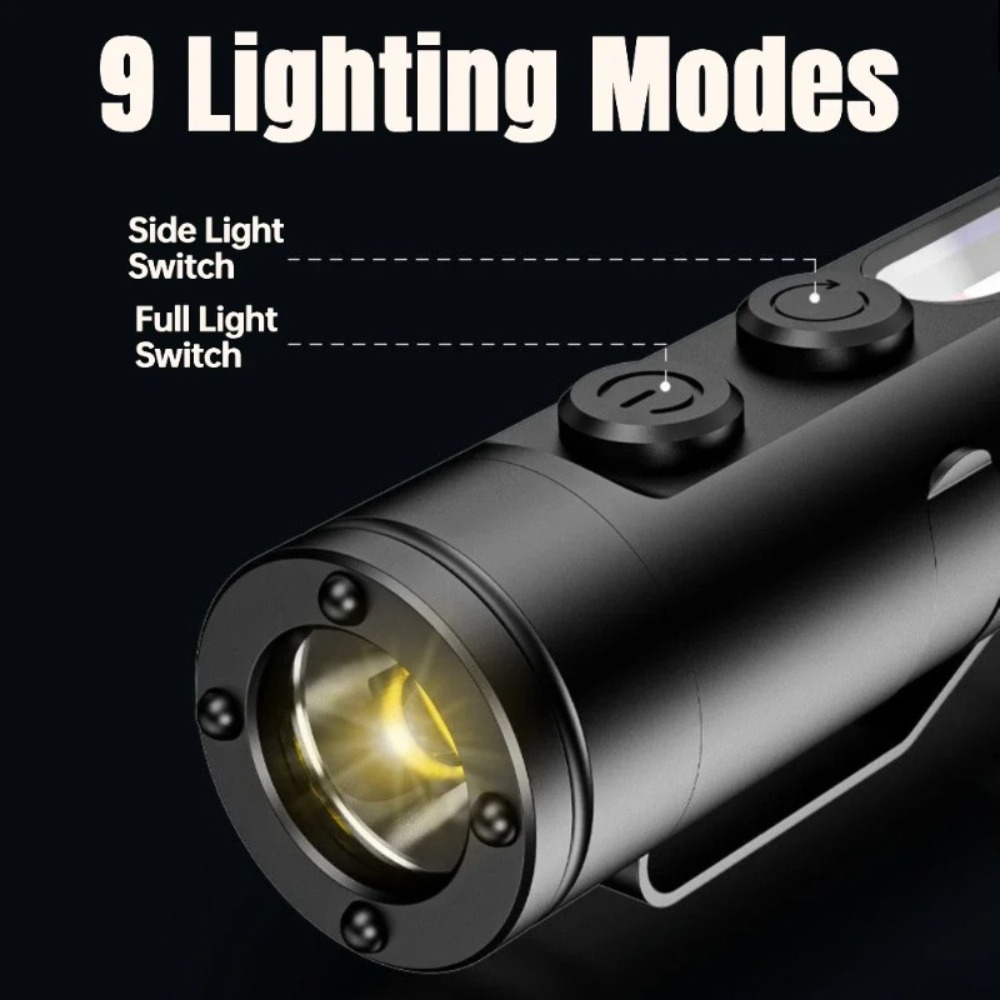 Mini Outdoor Flashlight Type C - Outdoor Camping Hat avaliação e preço