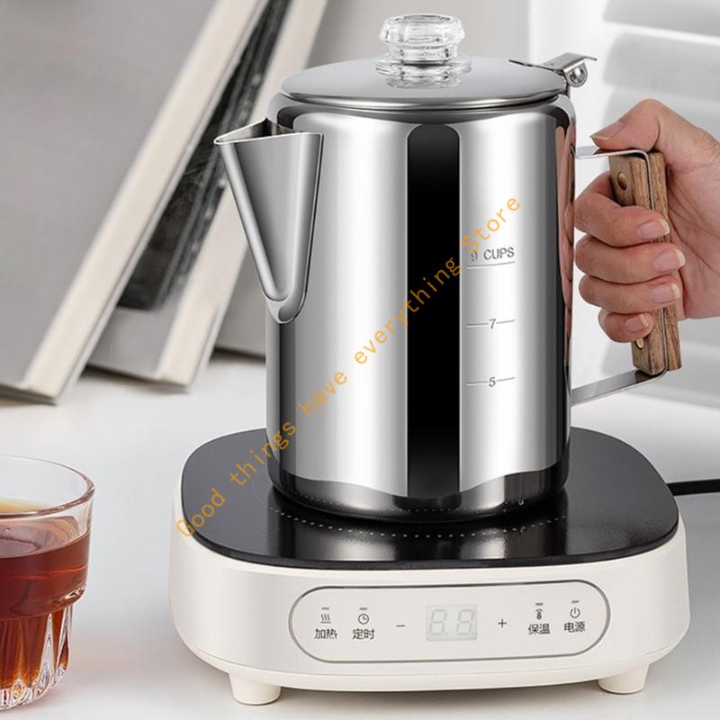 Sturdy Nonrust Steel Camping C - Camp Percolator Coffee avaliação e preço