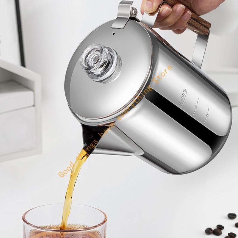 Sturdy Nonrust Steel Camping C - Camp Percolator Coffee avaliação e preço