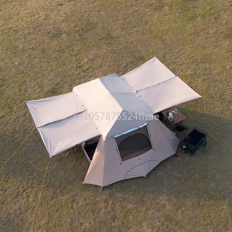 3-8 Person Automatic Large Oxf - Camping Outdoor Clothing avaliação e preço