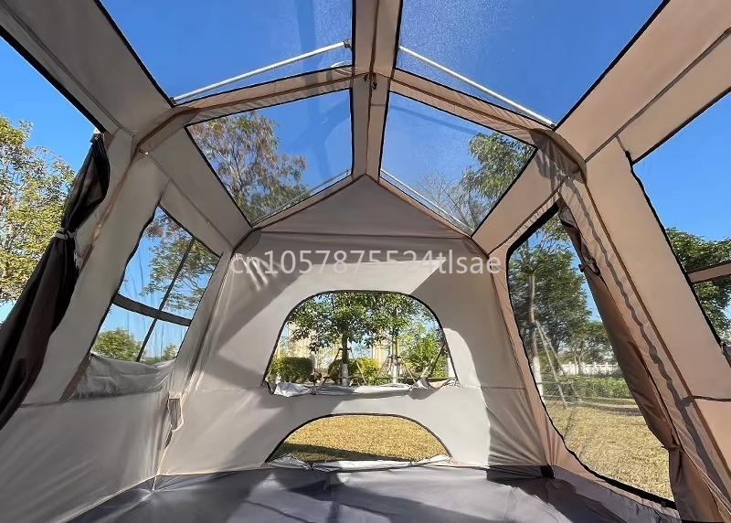 3-8 Person Automatic Large Oxf - Camping Outdoor Clothing avaliação e preço