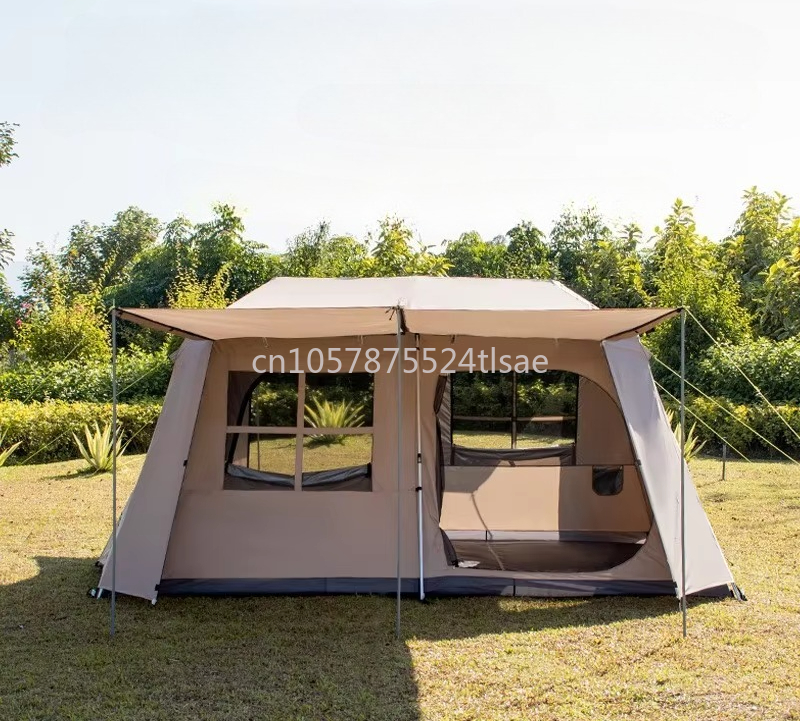 3-8 Person Automatic Large Oxf - Camping Outdoor Clothing avaliação e preço