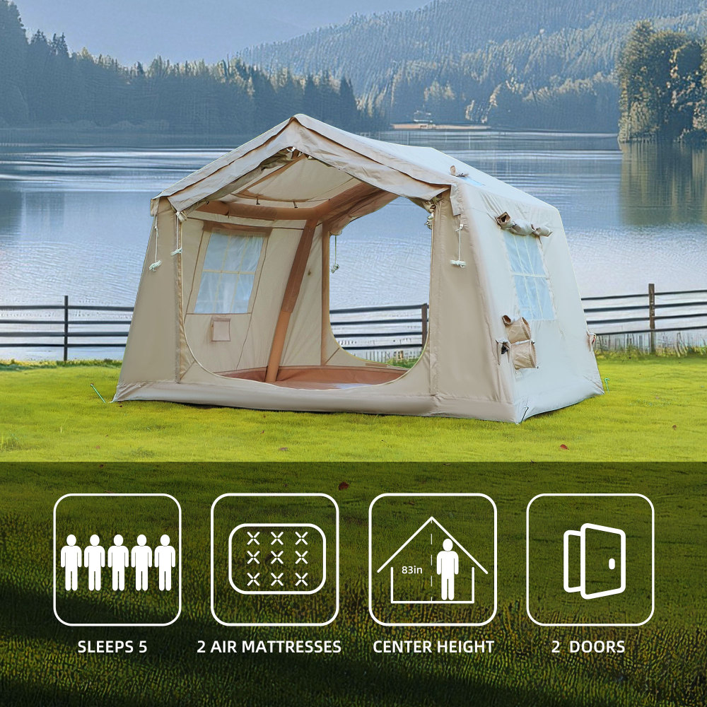 Easy Setup 8㎡  Waterproof Oxfo - Outdoor Camping And Glamping avaliação e preço