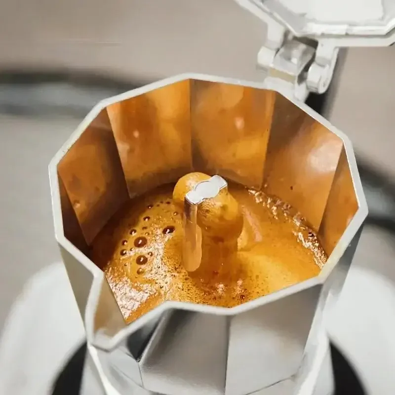 Multi-Size Aluminum Moka Pot C - Camp Percolator Coffee avaliação e preço