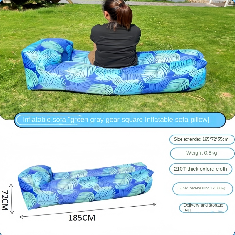 Outdoor Inflatable Sofa, Lazy  - Outdoor Camping Chairs Folding avaliação e preço