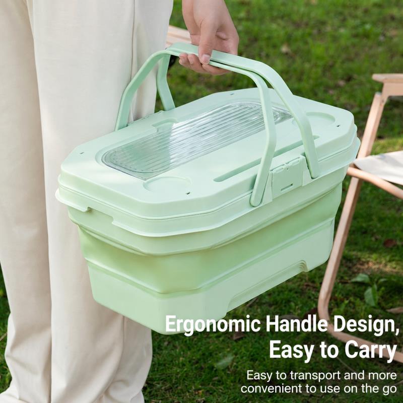 Large Capacity Foldable Storag - Outdoor Camping Bin avaliação e preço