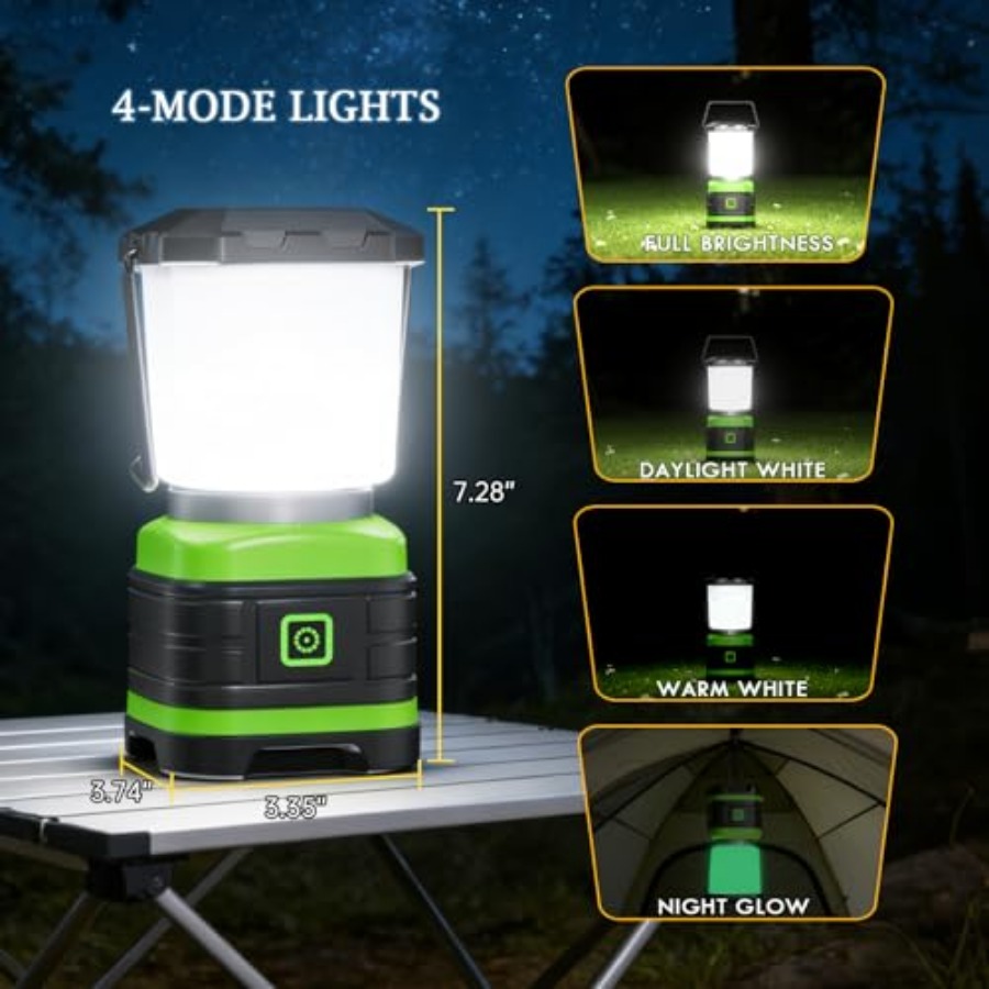 LED Camping Lantern, Battery P - Camping Lantern avaliação e preço