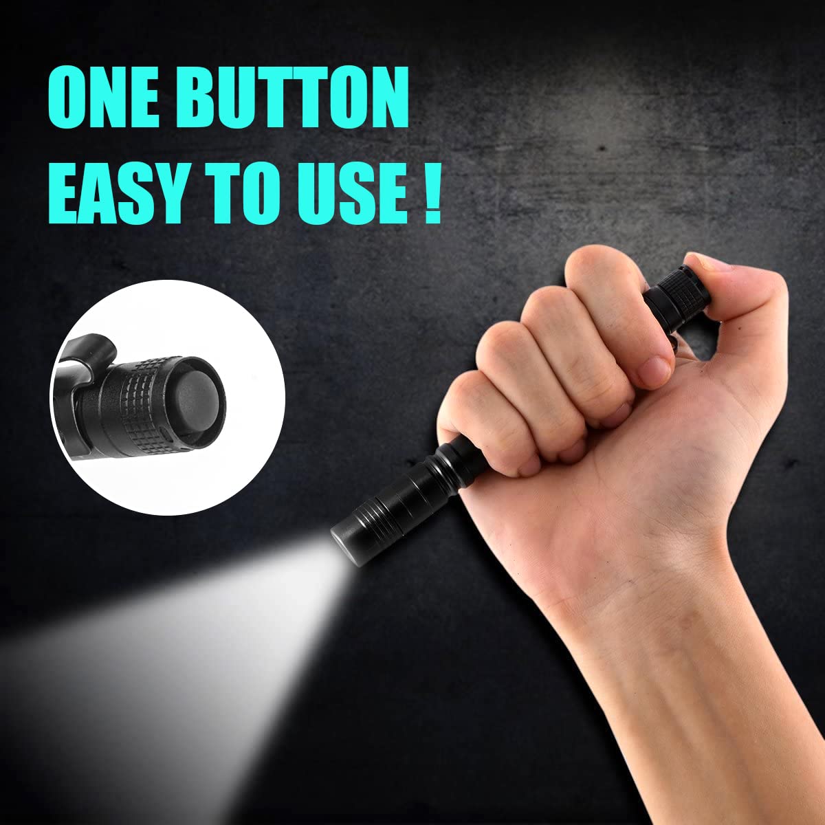 Portable Mini LED Pen Flashlig - Outdoor Camping Adventure avaliação e preço