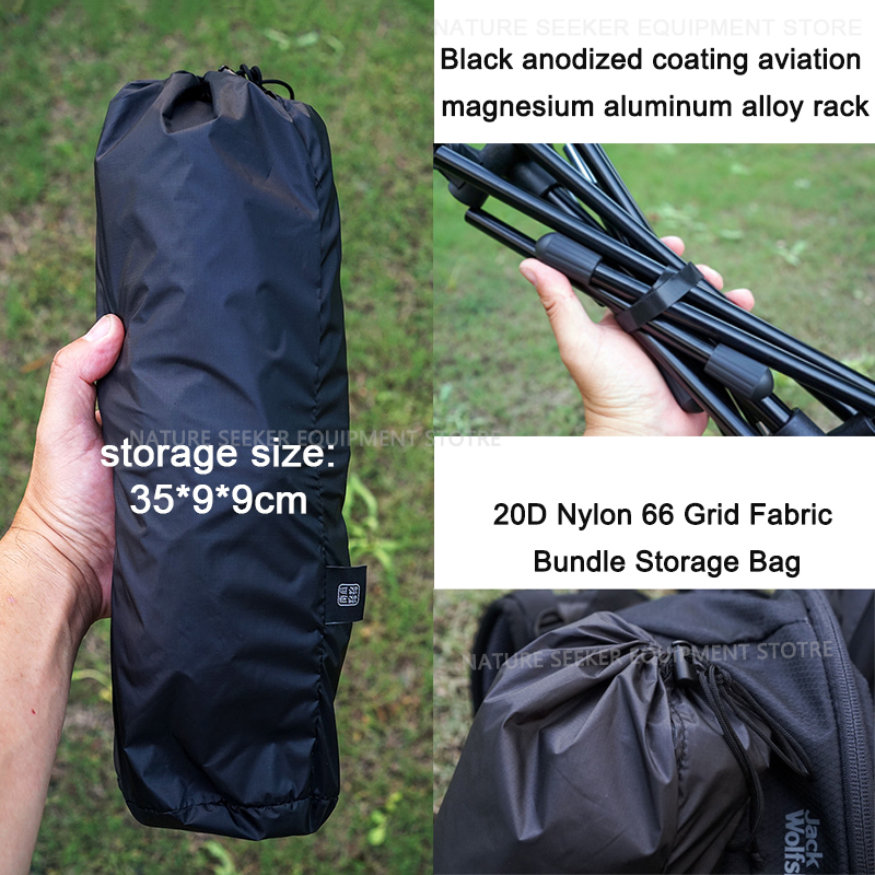 650g Ultralight Folding Campin - Outdoor Camping Chairs Folding avaliação e preço