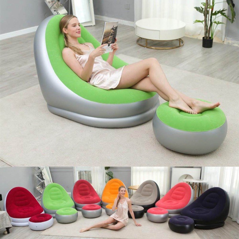 Lazy Person's Foldable Inflata - Outdoor Camping Rental avaliação e preço