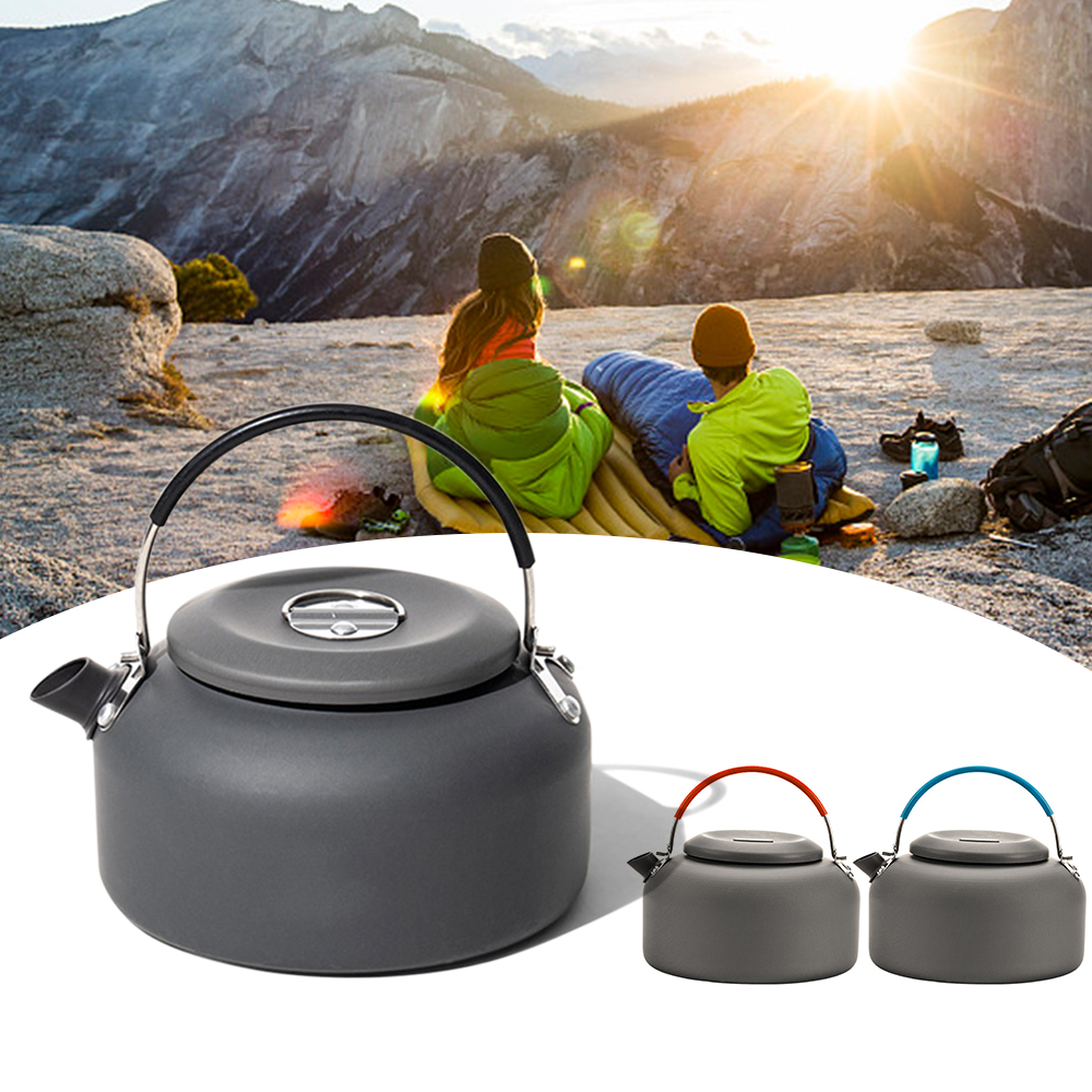 0.8L/1.4L Outdoor Lightweight  - Outdoor Camping Kettle avaliação e preço