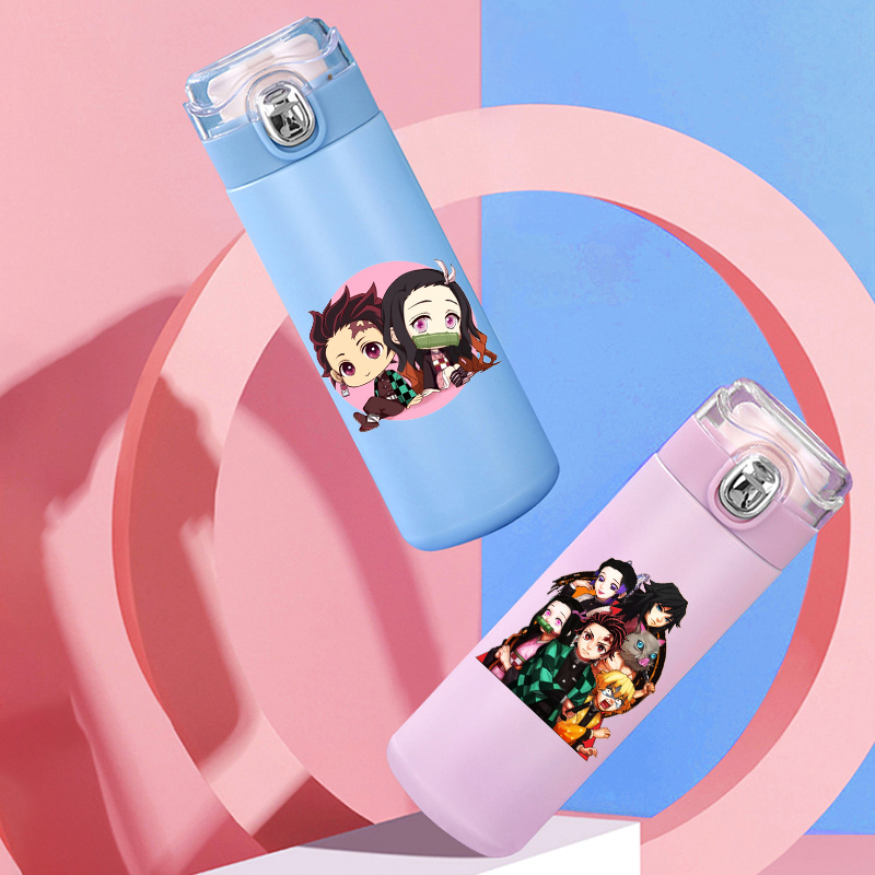 Anime Demon Slayer Printed 400 - Vacuum Insulated Flask avaliação e preço