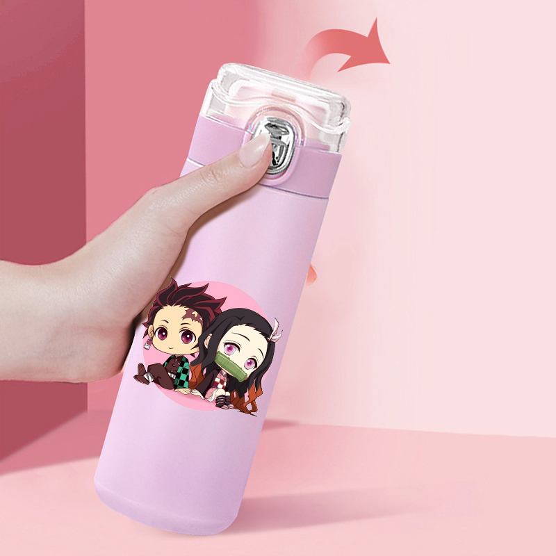 Anime Demon Slayer Printed 400 - Vacuum Insulated Flask avaliação e preço