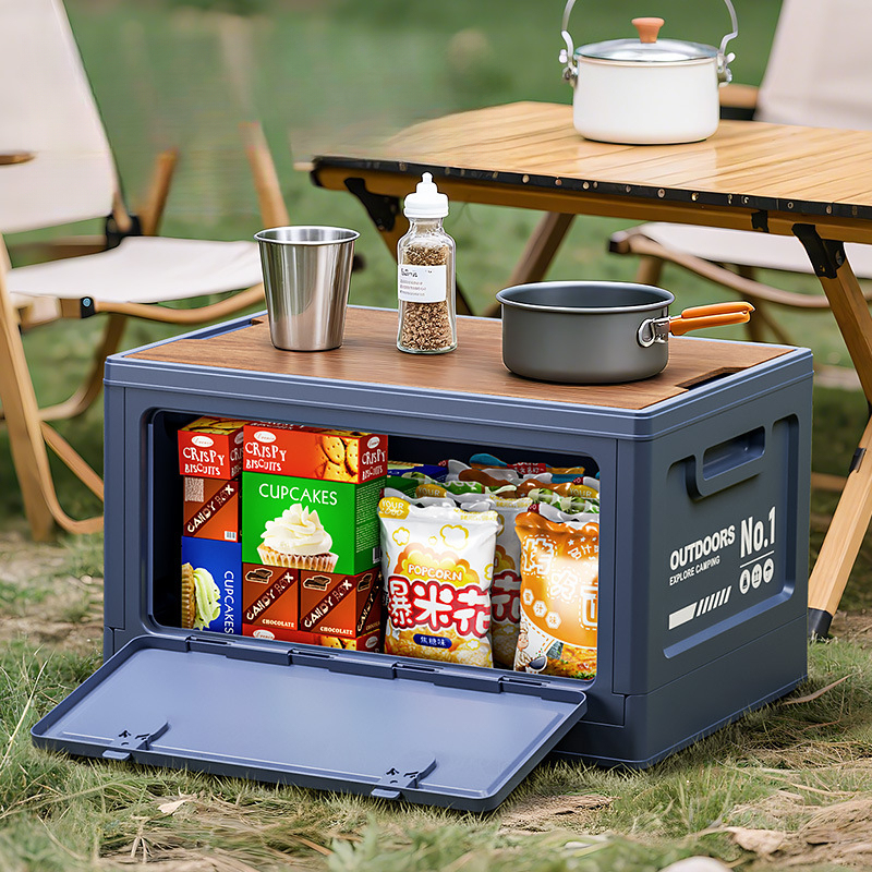 Camping Folding Storage Box, W - Outdoor Camping Bin avaliação e preço