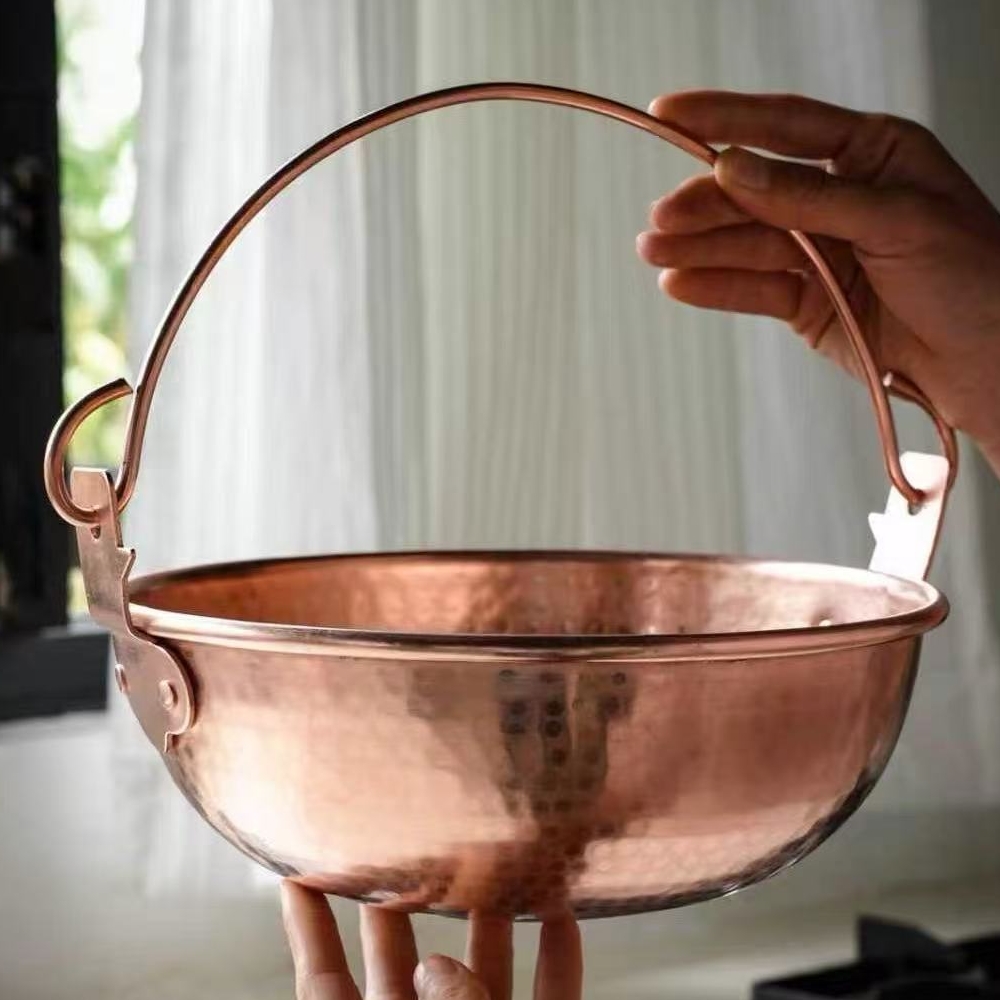 Vintage Copper Hanging Pot,Out - Outdoor Camping Utensils avaliação e preço