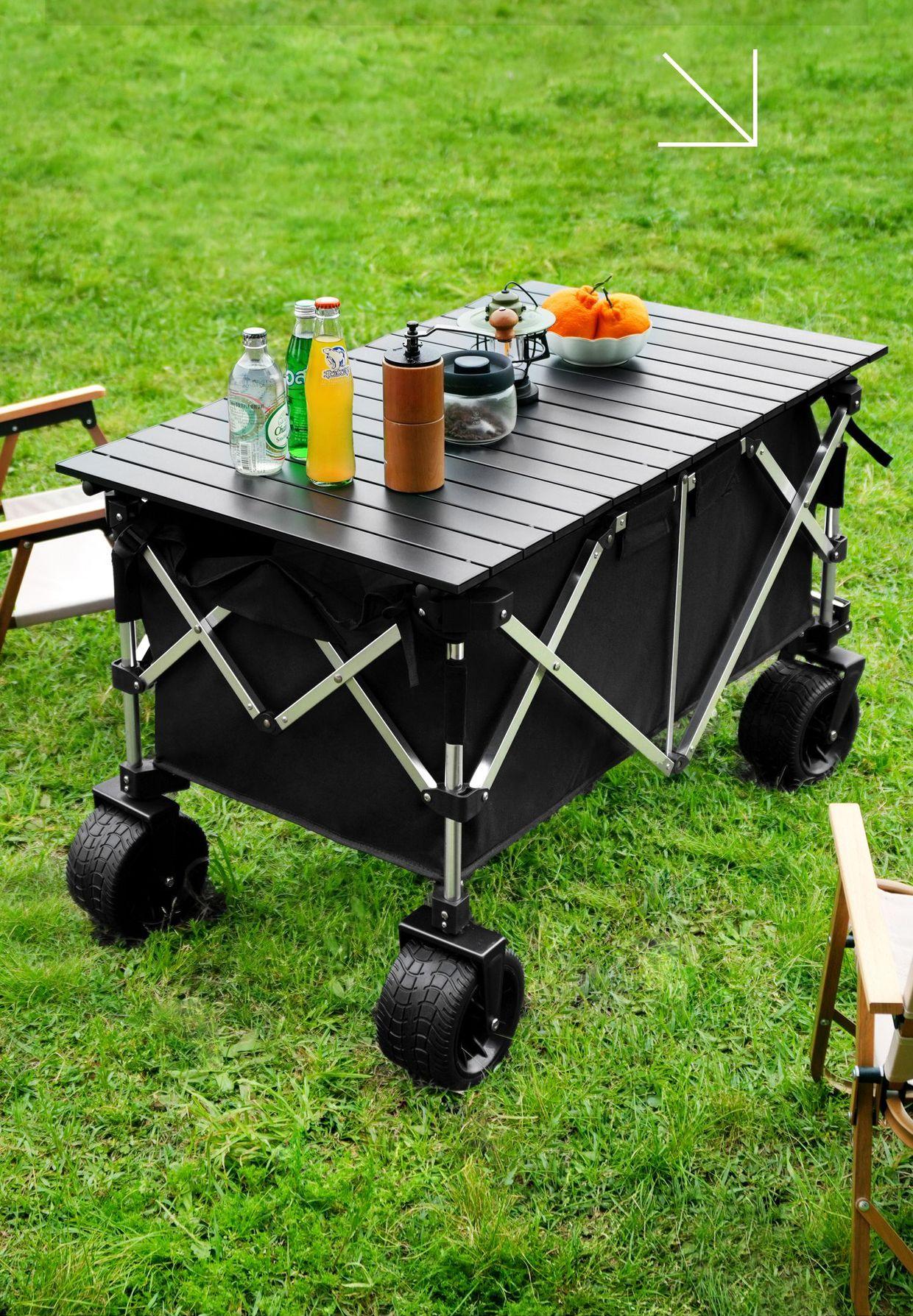 Premium Design Aluminum Foldin - Outdoor Camping Vehicle Wagon avaliação e preço