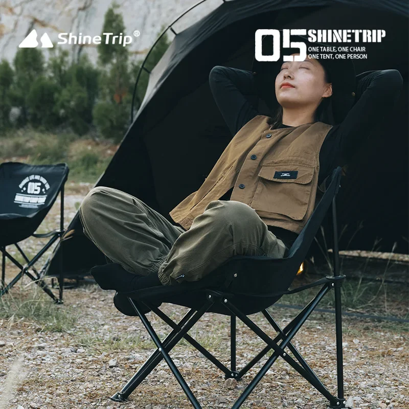 ShineTrip Outdoor Folding Chai - Outdoor Camping Chairs Folding avaliação e preço
