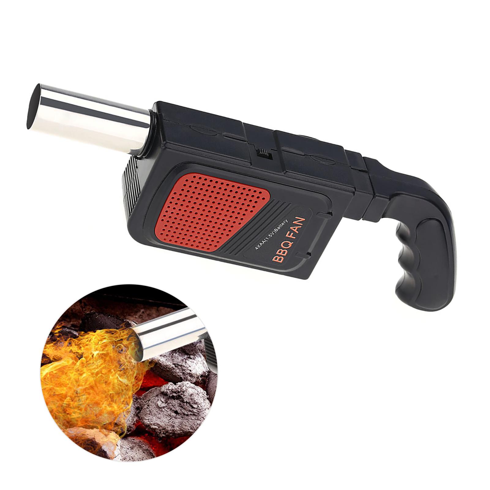 Handheld Electric BBQ Fan Air  - Outdoor Camping Ventilator avaliação e preço