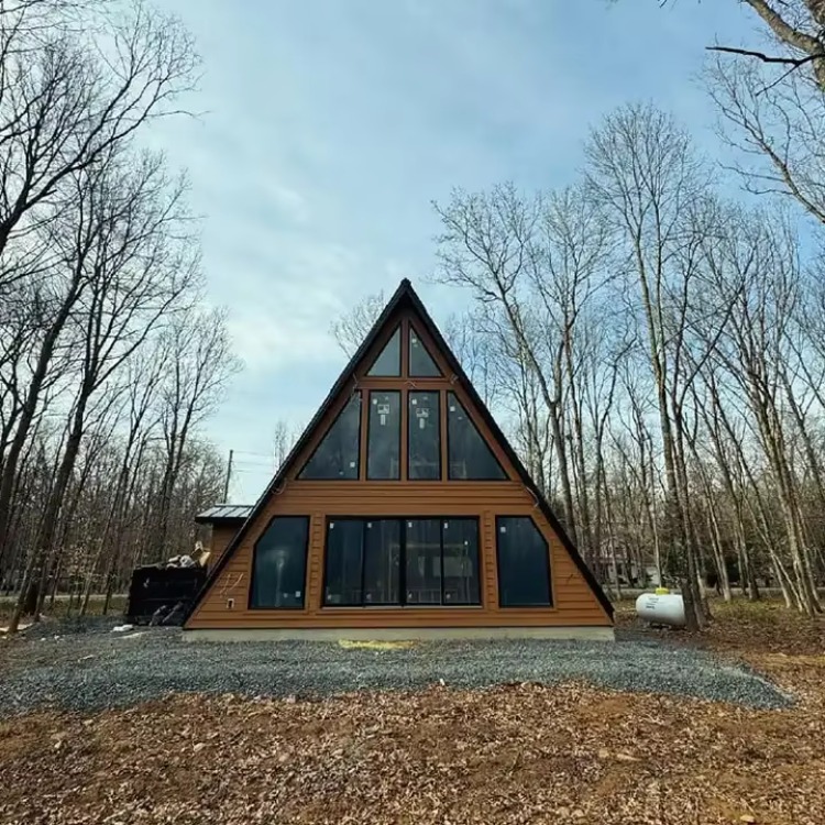 Customizable Triangular Wooden - Outdoor Camping And Glamping avaliação e preço