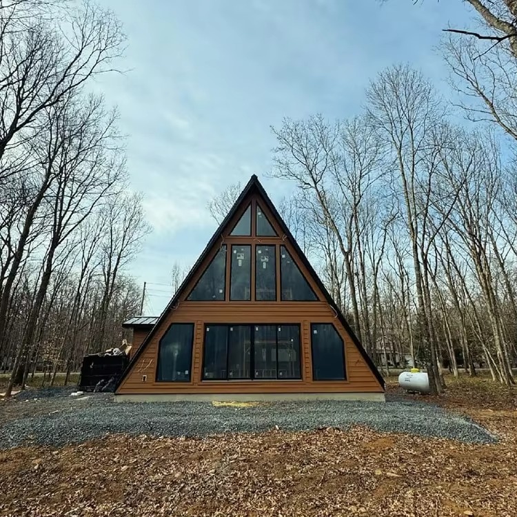 Customizable Triangular Wooden - Outdoor Camping And Glamping avaliação e preço