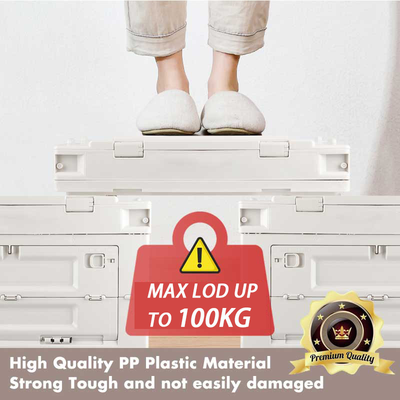 65L PP Folding Storage Box Car - Outdoor Camping Bin avaliação e preço
