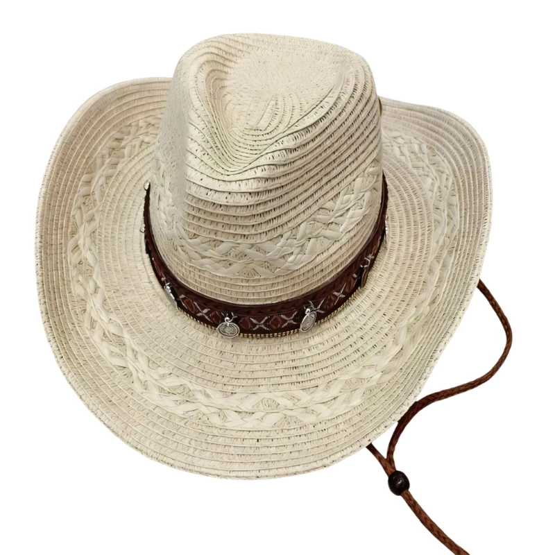 Woven Sun Hat Breathable Paper - Outdoor Camping Activities For Adults avaliação e preço