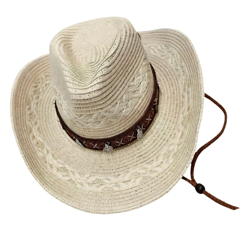 Woven Sun Hat Breathable Paper - Outdoor Camping Activities For Adults avaliação e preço