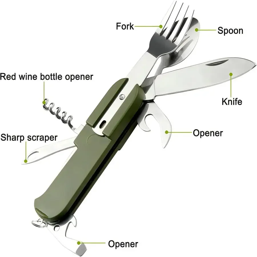 Camping Gear Portable Portable - Outdoor Camping Utensils avaliação e preço