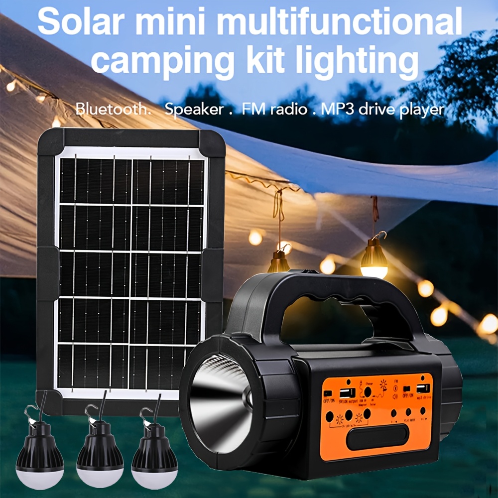 Solar Rechargeable Camping Lig - Camping Lantern avaliação e preço