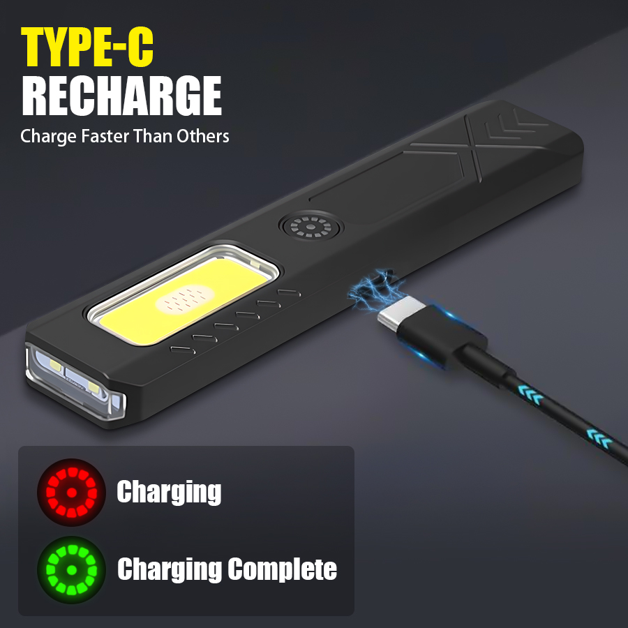 Rechargeable LED Handheld Flas - Outdoor Camping Adventure avaliação e preço