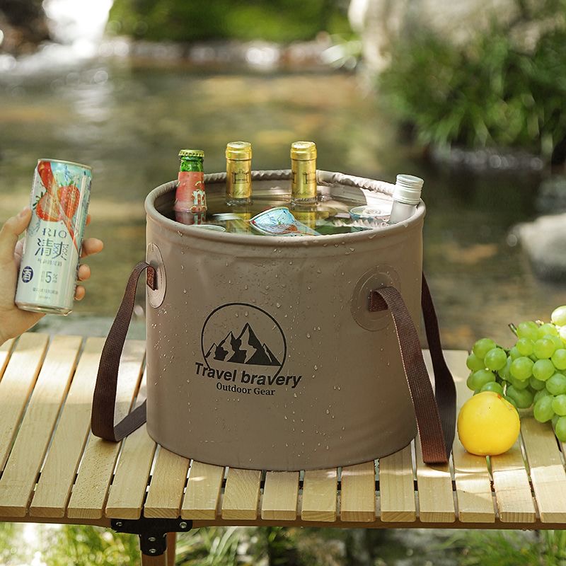 Car Folding Bucket Waterproof  - Outdoor Camping Sink avaliação e preço