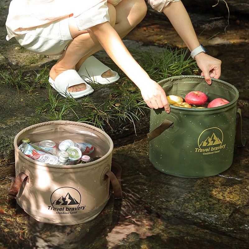 Car Folding Bucket Waterproof  - Outdoor Camping Sink avaliação e preço