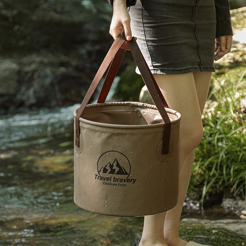 Car Folding Bucket Waterproof  - Outdoor Camping Sink avaliação e preço