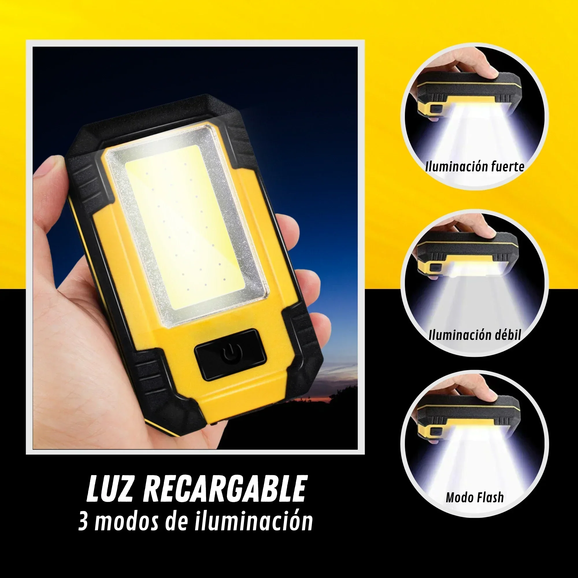 Portable 4000MaH Rechargeable  - Camping Lantern avaliação e preço