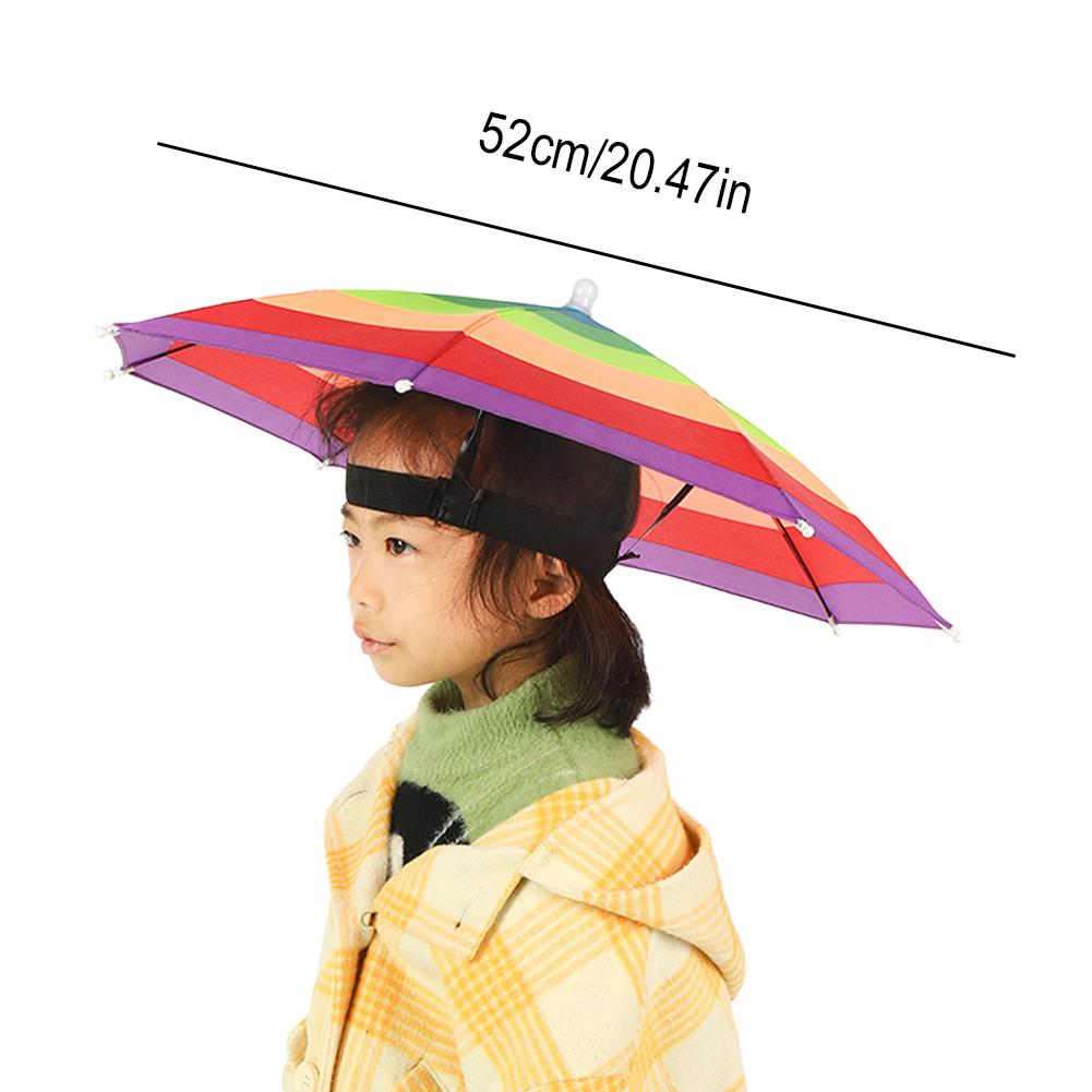 Umbrella Hat For Kids Child Fo - Outdoor Camping Hat avaliação e preço