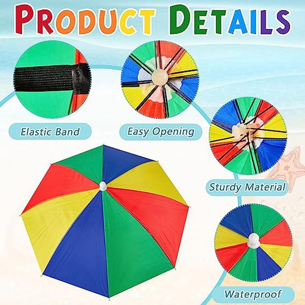 Umbrella Hat For Kids Child Fo - Outdoor Camping Hat avaliação e preço